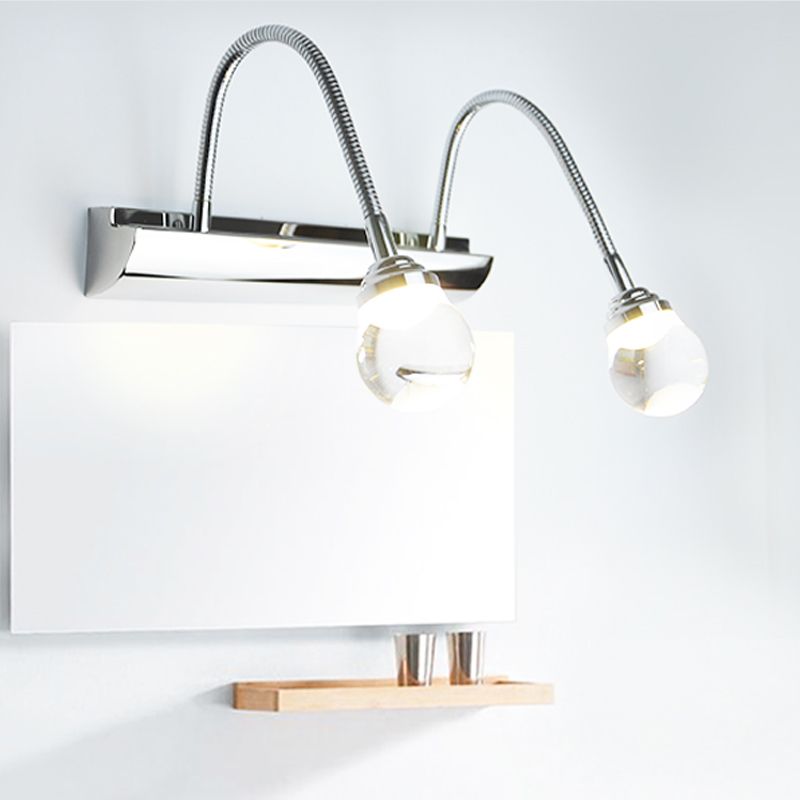 Gebogene LED-Wandleuchte – Arcus