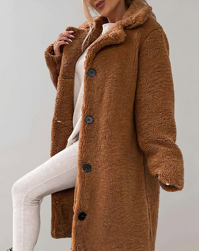 Gemütliche und bequeme dicke Jacke für Frauen - Gustava