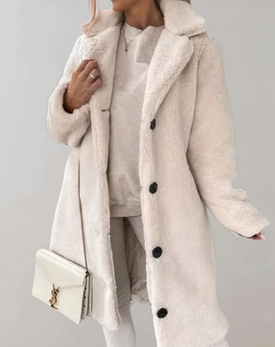 Gemütliche und bequeme dicke Jacke für Frauen - Gustava