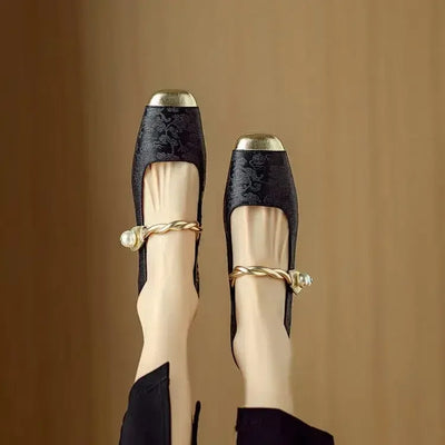 Clara® | Mestelle Leder Mary Janes