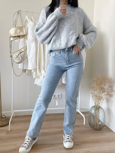 Damen Glitzerjeans für einen strahlenden Look - Jade