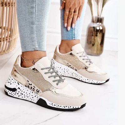 Honey | Sneaker Damen Gold | Turnschuhe
