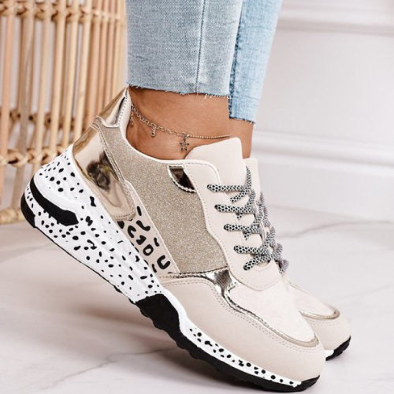 Honey | Sneaker Damen Gold | Turnschuhe