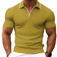 Rustyn | Golf Poloshirt Herren | Kurzarm in Gelb