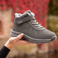 Ergonomische Stiefel für damen in Grau