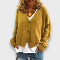 Shamira – Strickcardigan in Gelb