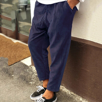Heiner | Herren Baggy Joggingshose | Stoffhose in Blau