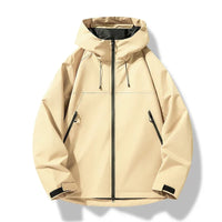 Heinrich | Herren Wasserdichte Shell Jacke mit Kapuze in Gelb