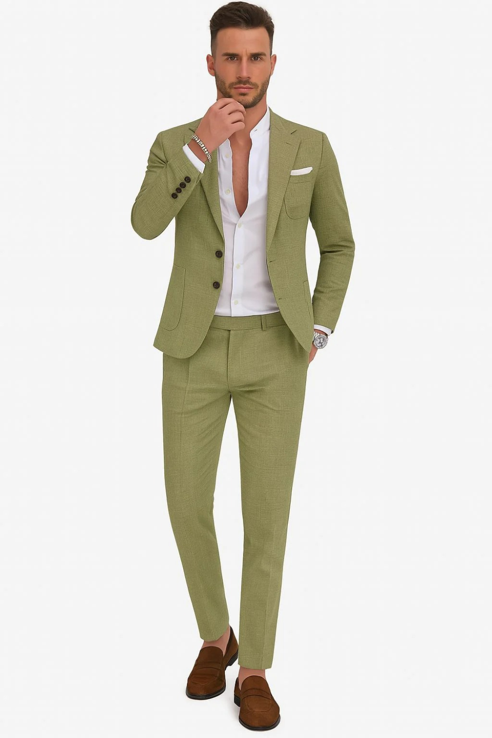 Herren 2-teiliges Anzug-Set für Hochzeitsgäste | Hochzeits