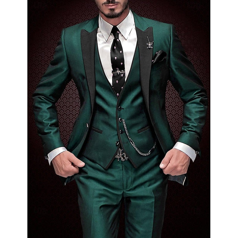 Delfin | Herren Anzug Komplett Set | Hochzeit Outfit