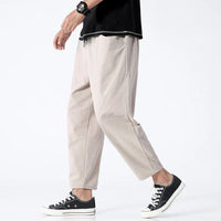Geroald | Herren Baggy Hose | Beige in Beige