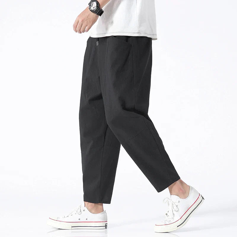 Geroald | Herren Baggy Hose | Beige