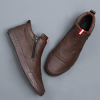 Theoderic | Herren Bequem Schuhe | Schwarze in Braun
