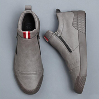 Theoderic | Herren Bequem Schuhe | Schwarze in Grau
