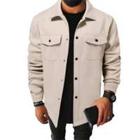 Tristan | Herren Bequeme Jacke | Leichte in Beige
