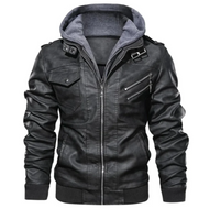 Bastian | Herren Bomber Jacke | Schwarz in Grau
