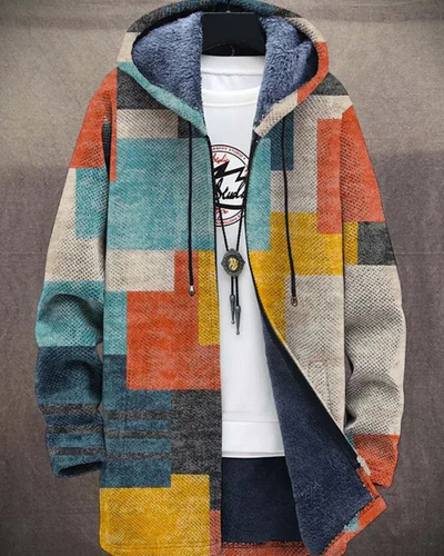 Herren bunter Kapuzenpullover | Kapuzen