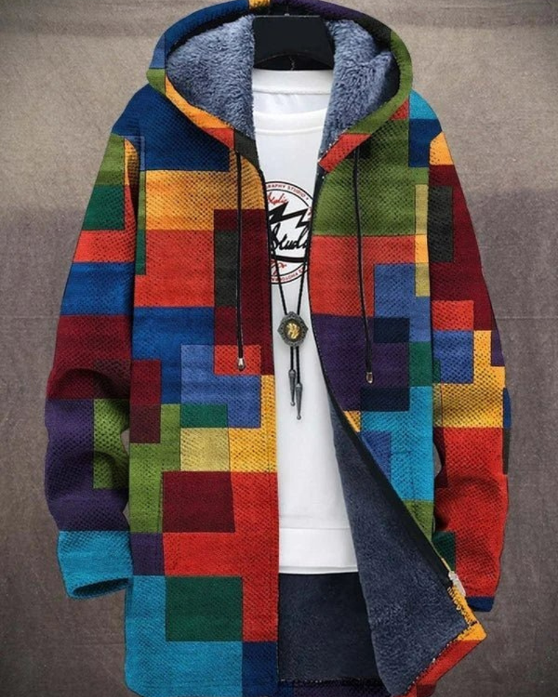 Herren bunter Kapuzenpullover | Kapuzen