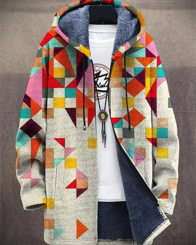 Herren bunter Kapuzenpullover | Kapuzen