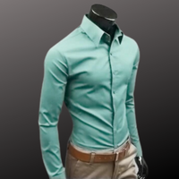 Friedrich | Herren Business Hemd | Langarm in Cyan