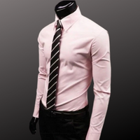 Friedrich | Herren Business Hemd | Langarm in Rosa
