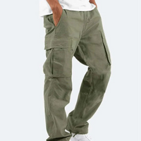 Anselm | Herren Cargo Hose | Outdoor in Armeegrün
