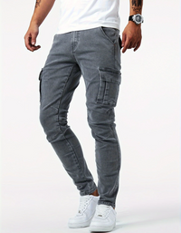 Irwin | Herren Cargo Hose | Stretch in Grau