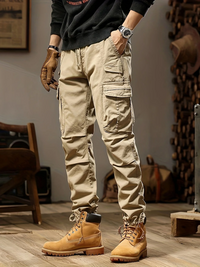Adrian | Herren Cargo Hosen | Outdoor in Khaki