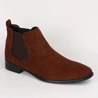 Reinhard | Herren Chelsea Boots | Schwarz in Dunkelbraun