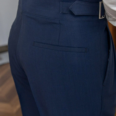 Jens | Herren Chino Hose | Bundfaltenhose