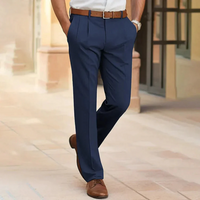 Carsten | Herren Chino Hose | Schwarz in Dunkel Blau