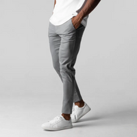 Lennart | Herren Chino Hose | Grau Stoffhose in Grau