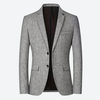 Dion | Herren Elegant Sakko | Blazer in Grau