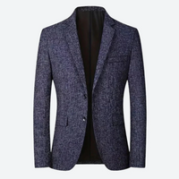 Dion | Herren Elegant Sakko | Blazer in Marineblau