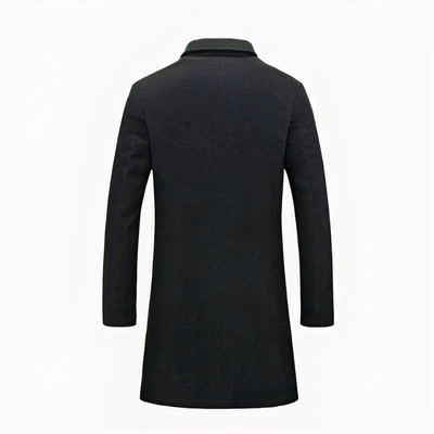 Herren eleganter Büromantel | Lang