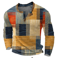 Lucien | Herren Eleganter Pullover | Sweatshirt in Orange