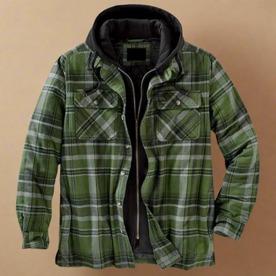 Herren Flanell-Winterjacke - Emanuel