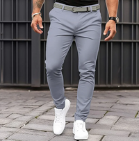 Viktor | Herren Chino Hose | Freizeit in Hellgrau