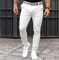 Viktor | Herren Chino Hose | Freizeit in Weiß