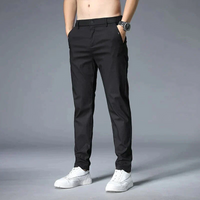 Edmund | Herren Chino Hose | Jogger in Schwarz