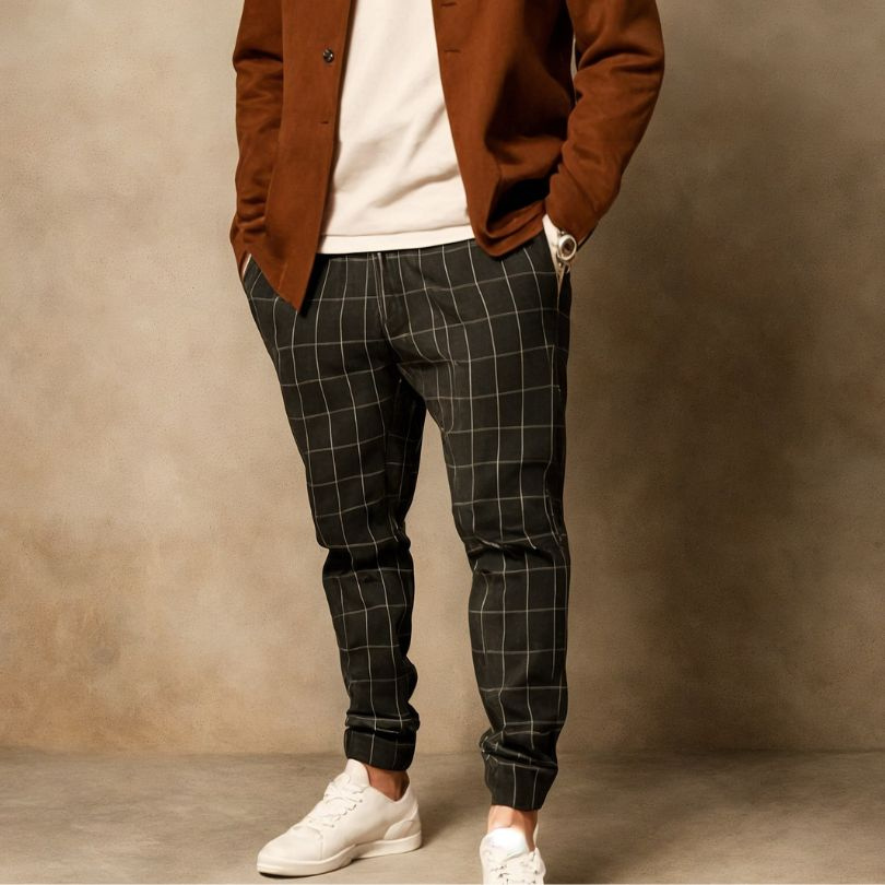 Ryle | Herren Freizeithose | Kariert
