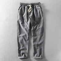 Isenbert | Herren Freizeithose | Sommer in Dunkelgrau