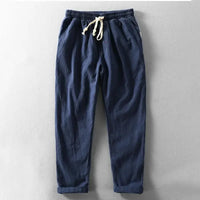 Isenbert | Herren Freizeithose | Sommer in Blau
