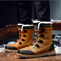 Gisbert | Herren Gefütterte Stiefel | Winter in Beige