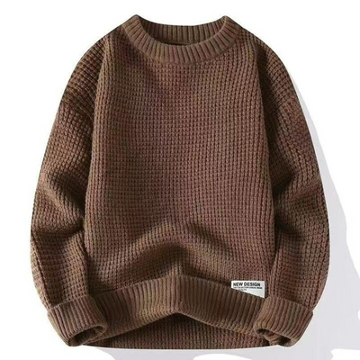 Herren gemütlicher Pullover | Strick
