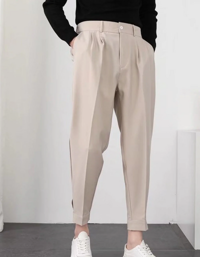 Aiden | Herren High-Waist Hose | Bequeme