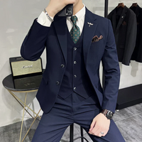 Amando | Herren Hochzeits Anzug | Elegant in Blau