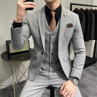 Amando | Herren Hochzeits Anzug | Elegant in Hellgrau