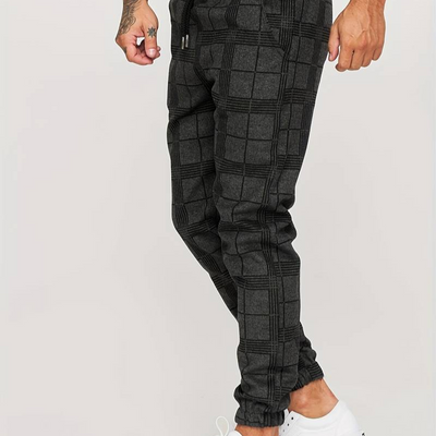 Bodo | Herren Karierte Jogginghosen | Frezeithose