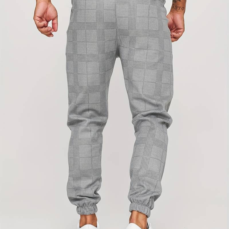 Bodo | Herren Karierte Jogginghosen | Frezeithose